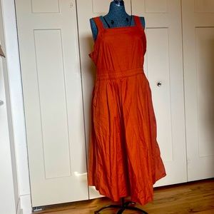 Universal thread size 18 rust color dress
